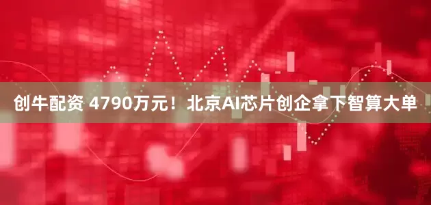 创牛配资 4790万元！北京AI芯片创企拿下智算大单